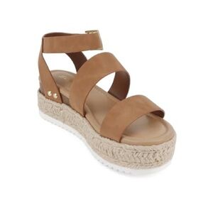 NWOT True Topic Espadrille Platform Sandals